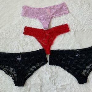 Lace panty bundle